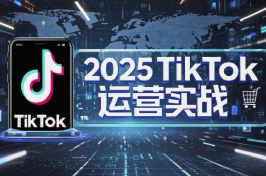 2025TikTok电商运营,掌握TikTok店铺运营核心技巧,实现低成本高转化-创业资源:轻创终点站-刀客联盟